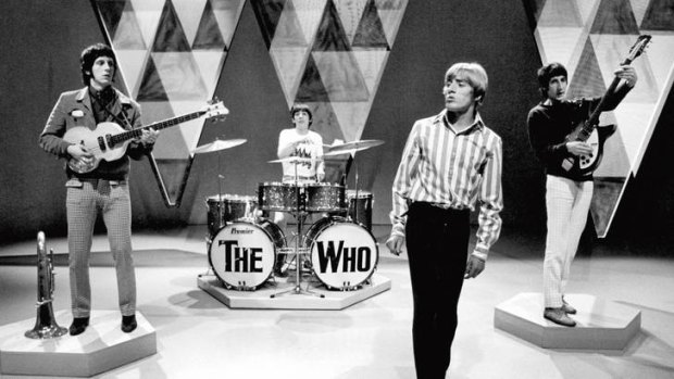 The kids are all right … the Who perform on the BBC’s "A Whole Scene Going" in London, 1966.