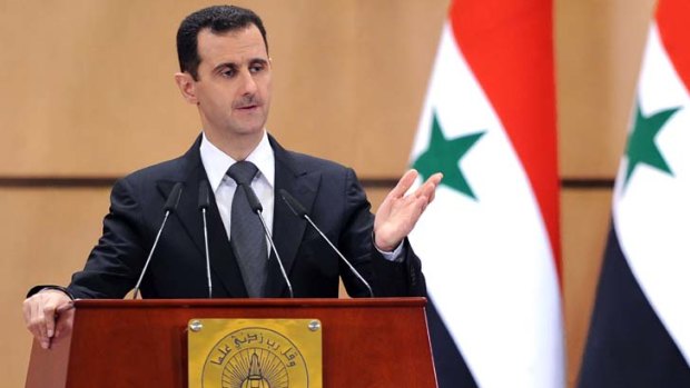 Step down ... Syrian opposition openly calls for the end of Bashar al-Assad's presidency.