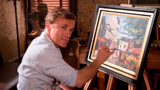 As with  his role in <i>Inglourious Basterds</i>, Christoph Waltz  uses his  unique blend of menace and charm as a con artist in <i>Big Eyes</i>. 
