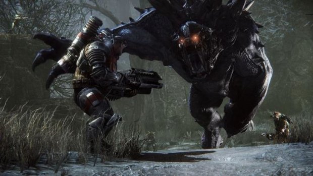 Monster hunters: New game <i>Evolve</i> has stolen a march on more-hyped upcoming titles.