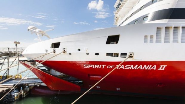 Man arrested: Spirit of Tasmania.