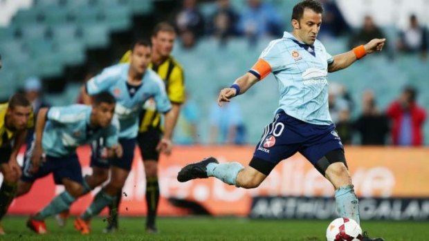 Alessandro del Piero may play his last game for Sydney FC on Sunday.