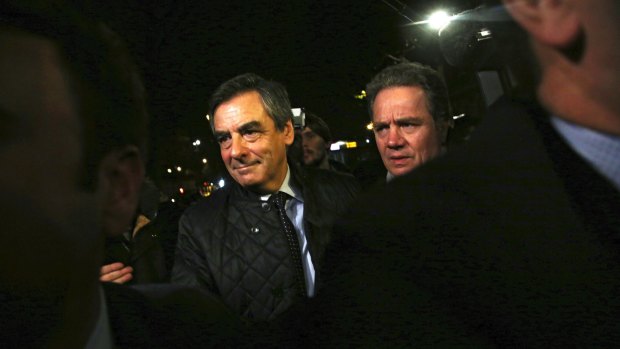 France's former Prime Minister and candidate for France's upcoming presidential primary election, Francois Fillon. 