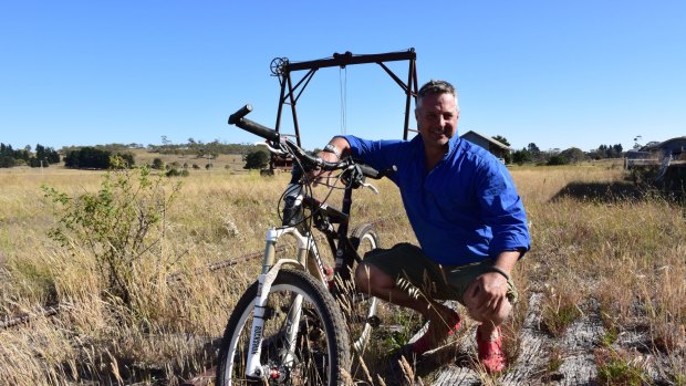 Will Jardine of Nimmitabel says turning the disused rail line running 150km from Queanbeyan to Bombala into a bike trail would be the saviour of regional towns on the Monaro.