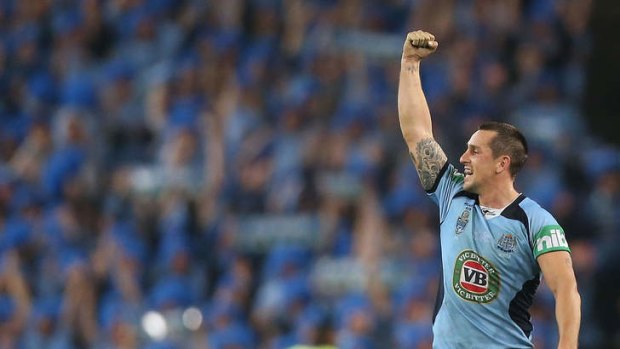 Time to step up: Mitchell Pearce.