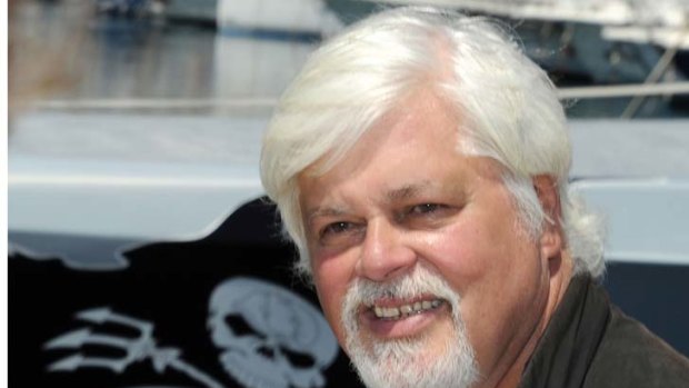 Paul Watson, Canadian founder and president of the Sea Shepherd Conservation Society, in a file photo.