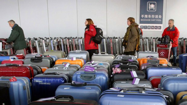 Without a trace ... nearly 33 million pieces of luggage were mishandled last year.