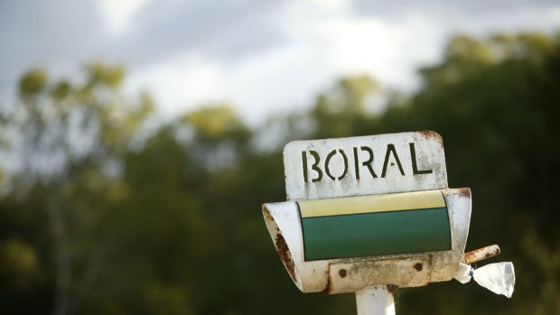 Better sales in June have boosted Boral's profit. 
