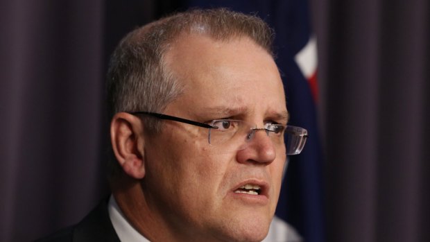 Treasurer Scott Morrison.