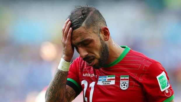 Quick on the ball: Attacking midfielder Ashkan Dejagah will be a threat in Group C for Iran.