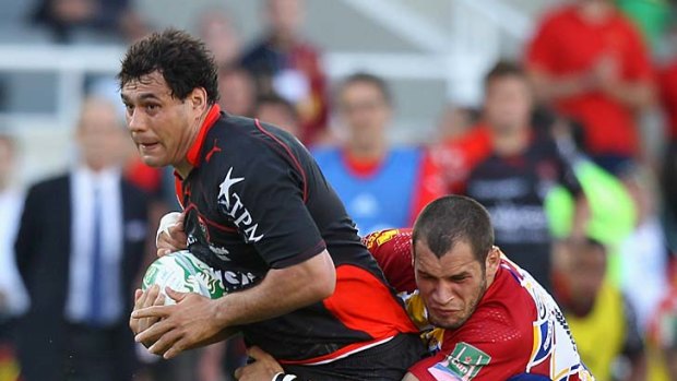 Turning Japanese ... George Smith on the charge for Toulon.