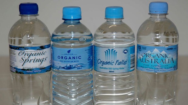 "Water cannot be organic": A number of bottled water companies will stop advertising their products as ''organic''.