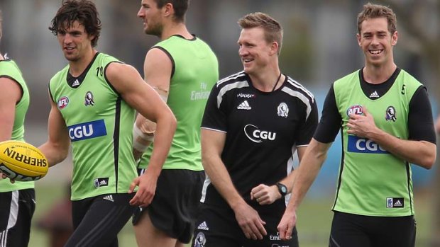 Scott Pendlebury and Nick Maxwell are the leading candidates for the Collingwood captaincy, which is not decided by coach Nathan Buckley.
