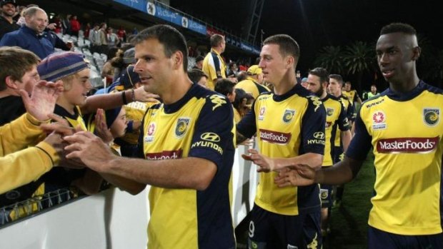 Jet-lagged: Central Coast Mariners will play their semi-final against Western Sydney barely 24 hours after they return from ACL duty in Japan.
