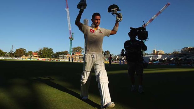 "When you’re scoring runs you want to cash in, and that’s what I’m trying to do" ... Michael Clarke.