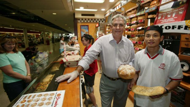 Don Randall MP, Member for Canning, pictured in 2007 at his Brumbys Bakery with Vietnamese baker, Hao Van Pham, who Mr Randall employed  on a 457 visa. Mr Randall says new 457 laws are racist.