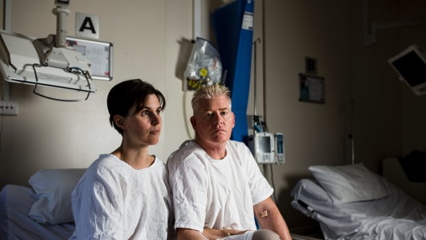Lauren Kish and her husband David MacDonald both ended up in hospital with salmonella after eating at Ricardo's Cafe. 