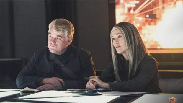 Power shift: Julianne Moore as President Coin will be given a larger role in <em>The Hunger Games: Mockingjay Part I</em>, in part to fill the gap left by the late Philip Seymour Hoffman as Plutarch Heavensbee.