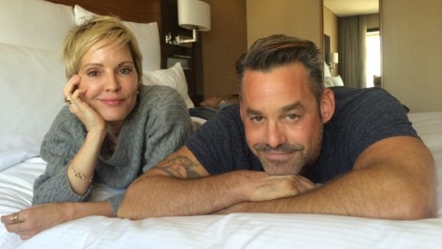 Emma Caulfield and Nicholas Brendon from former hit TV show <i>Buffy the Vampire Slayer</i>.