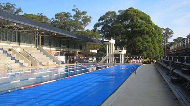To go: The existing swimming pool at Pymble Ladies' College will be demonlished and replaced by a new indoor centre.