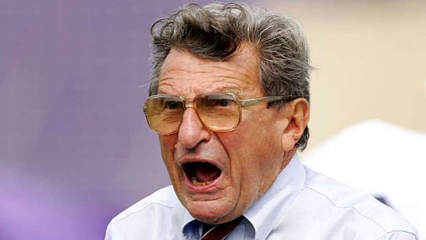 Axed ... Joe Paterno.