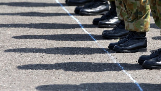 The Australian Defence Force Academy will again face questions over the conduct of its cadets after a male recruit was charged with filming a female colleague in the shower.