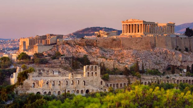 Ancient riches: the Acropolis of Athens.