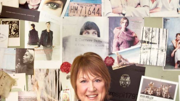 The designs of Perri Cutten were among the first to cater for the corporate women's market.