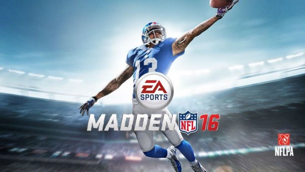 Good judge: The Madden NFL 16 game is on the side of the Panthers.