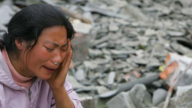 Devastating &#8230; the Sichuan earthquake led to record-breaking donations.