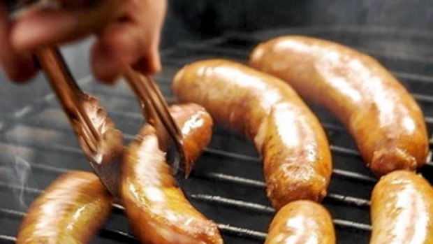 Sausages are a barbecue staple.