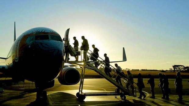 Some airlines may offer standing-room-only fares.