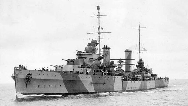 HMAS Sydney . . . found in 2008 after a $5.3 million search.