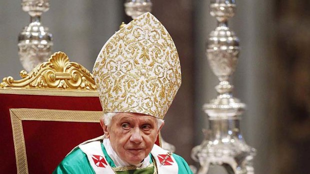 Slur ... Pope Benedict XVI.