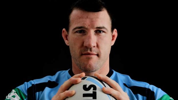 Time to shine ... NSW captain, Paul Gallen.