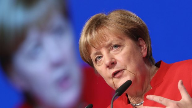 German Chancellor Angela Merkel has called for some restrictions on Islamic face coverings.