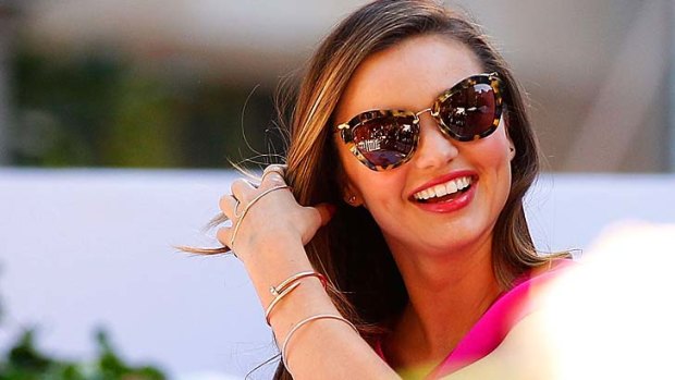Nothing to do with me: Miranda Kerr says the fight between James Packer and David Gyngell wasn't over her.