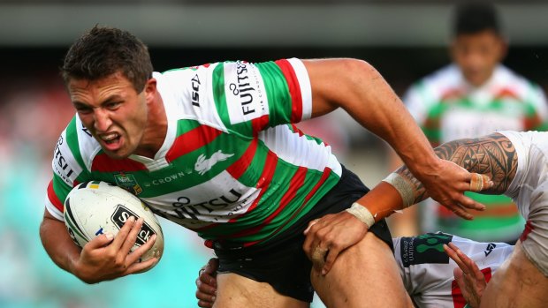 Bunny is back: Sam Burgess will return from injury this week.