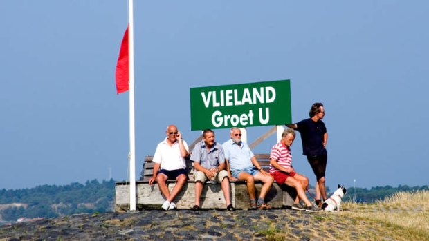 Dutch welcome at Vlieland.