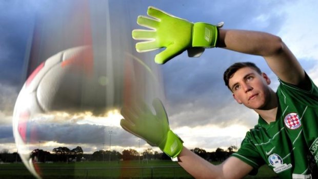 Impressive:  Canberra teenager Shaun Burke is set for a trial with Sydney FC.