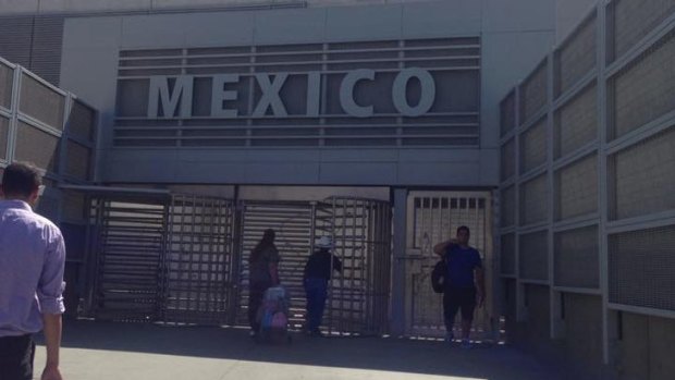 Kylie Bretag's photo of the US-Mexico border.