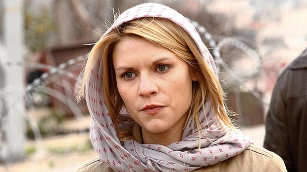 Claire Danes plays CIA Agent Carrie Mathison in Homeland.