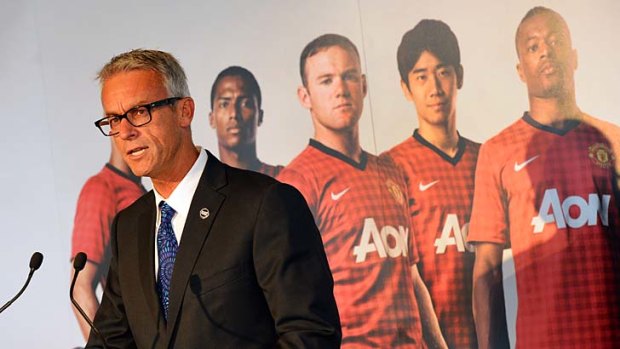 I think it's massive to have the most famous football club in the world coming out here" ... FFA CEO David Gallop.