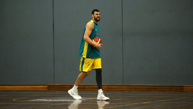 Given time: Andrew Bogut will be given right up to the Olympics to prove his fitness.
