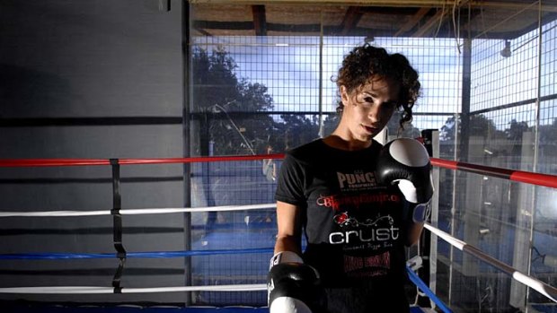 Fashion fight: Australia's Bianca Elmir said she was not offended so much by women wearing skirts in fights, but more by the prospect of them being compulsory.