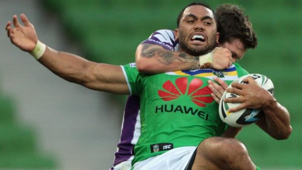 Big-name recruit Bill Tupou has played only five games for the Raiders in 2014.