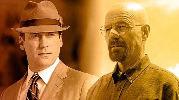 Loss of the greats ... characters like Don Draper and Walter White are hard to let go of.