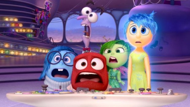 Colourful characters: Sadness, Fear, Anger, Disgust and Joy in <i>Inside Out.</i>