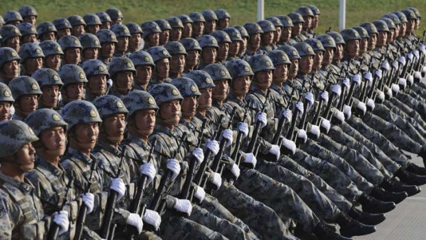 PLA participation in the exercises would involve a break from precedent.