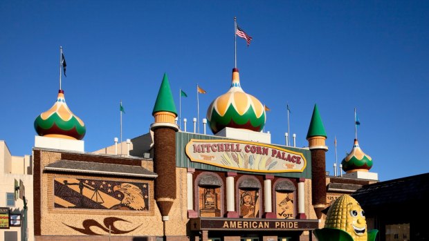 The Corn Palace in South Dakota: Rubbish.